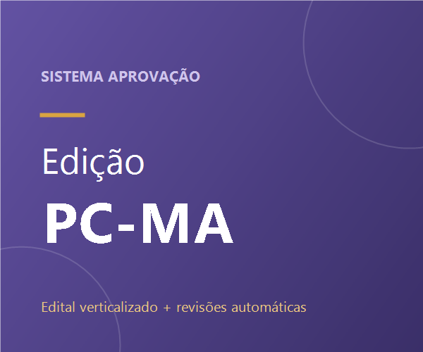 Capa do Sistema Aprovação PC-MA